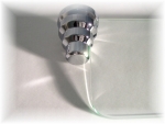 Glass shelf